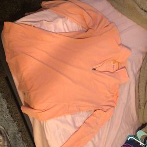 Coral Long Sleeve Carhartt Force Mid Zip Jacket